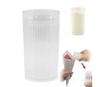 Disappearing Milk - Mini Magic Pitcher Cup For Comedy | Vanishing Trick Illusion Glass Adults, Gimmick Prop Flask Bottle Routine Mug Jar Goblet Act Prank Pourer Toy Bar Effect Skit