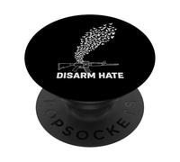 Disarm Hate Peace Doves Anti Violence Design PopSockets Adhesive PopGrip