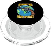 Disarmament Week October Celebrate Peace Without Arms PopSockets PopGrip for MagSafe