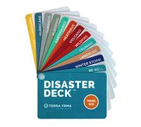 Disaster Deck - Kit Ready Emergency Survival Cards, Guide, Emergency Preparedness, Instructions for Disasters, Earthquake, Wildfire, Travel, Camping, Stocking Stuffer