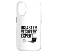 Disaster Recovery Expert Coffee Humor Case for iPhone 17