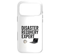 Disaster Recovery Expert Coffee Humor Case for iPhone 17 Pro Max