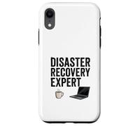 Disaster Recovery Expert Coffee Humor Case for iPhone XR