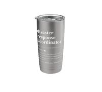 Disaster Response Coordinator Funny Dictionary Definition Stainless Steel Insulated Tumbler