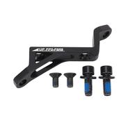 Disc Brake Adapter 180mm Disc Brake Caliper Mount Adapter Rotor Adapter Post Mount to Flat Mount Aluminum Alloy Disc Brake Bracket Converter