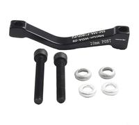 Disc Brake Adapter For SRAM Post Mount To Frame Fork | Fork 20mm for rotor Size Stainless Steel Black Adaptor For Front Rear Cycling Brake Caliper Mounting Hardware
