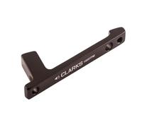Clarks Post Mount Front Disc Brake Caliper Adapter 180 mm Black