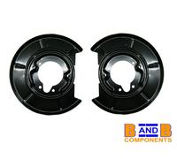 DISC BRAKE BACK PLATES REAR PAIR BMW E30 E36 COMPACT Z3 A1129