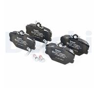 Disc Brake Brake Pad Set Delphi LP1465 Fits Smart Cabrio City-Coupe Crossblade