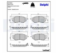 For Subaru - Legacy MK4 MK5 MK6 3.0 2.0 2.5 3.6 2003-On Front Brake Pads Delphi