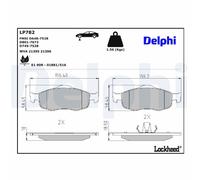 Disc Brake Brake Pad Set Delphi LP782 Fits Ford Cougar Mondeo Granada Scorpio