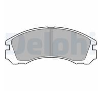 Disc Brake Brake Pad Set Delphi LP871 Fits Citroen Mitsubishi Peugeot C-Crosser