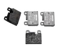 Textar Front Axle Disc Brake Pad Set 2091001 - Set of 4 - Fits Porsche