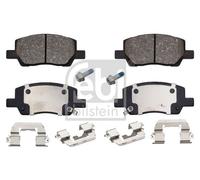 FEBI BILSTEIN Brake Pad Set For Disc Front Right Left With Staples Fits HYUNDAI