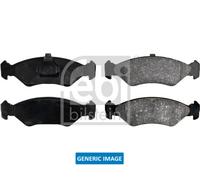 Disc Brake Brake Pad Set Rear Fits Mazda FEBI BILSTEIN 1003964