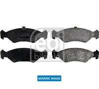 Disc Brake Brake Pad Set Rear Fits Mazda FEBI BILSTEIN 1003964