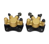 Disc Brake Caliper,2pcs Hydraulic Disc Brake Caliper Replacement for 50cc 70cc 90cc 110cc 125cc Chinese ATV 4 Wheeler Quad Go Kart