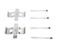 Disc Brake Caliper Hardware Kit Stainless Steel Front Brake Pads Fitting Kit with Pins Clips for 406 Coupe Professional Manufacturing Premium Material Easy Installation