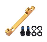 Disc Brake Conversion Adapter for 160mm to 180/203 mm for ROTOR Enhance Stopping Power on Your Bicycle (Gold 203mm)