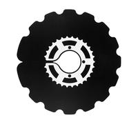 Disc Brake Dust Covers - Protects Brakes From Dirt And Stains During Storage, Lightweight Flexible Fit Modern Protective Design, Secure Wrap System + Heat Resistant Barrier Layer, Durable Synthetic Fa