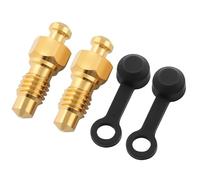 Disc Brake Exhaust Bolts Motorcycle Brake Caliper Bleed Screw With Caps Bleeding Bleed Nipple Screw Enduring Bicycles Disc