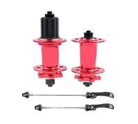 Disc Brake Hub 32H/36H 7 Bearings | Clicks QR/Thru-Axle 100x15mm 142x12mm 8-12 Speed Bicycle Hub