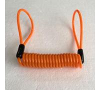 Disc Brake Lock Reminder Cable Motorcycle Helmet Steel Wire Cord | This flexible steel wire cord helps avoid accidental damage by reminding you to release your disc lock before riding.