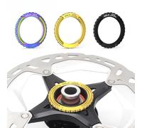 Disc Brake Lock Ring Nut and Protective Cover for Campagnolo CP Wheelsets High Performance Alloy 4.4cm Size Precision Thread Fit (Black)