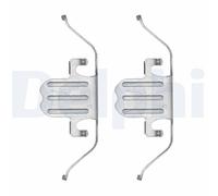 Disc Brake Pad Accessory Kit Delphi LX0494 Fits BMW Mini 1 Series 3 Series 5
