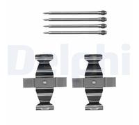Disc Brake Pad Accessory Kit Delphi LX0546 Fits Mercedes C-Class CLK E-Class SLK