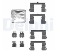 Disc Brake Pad Accessory Kit Delphi LX0754 Fits Opel Peugeot Vauxhall Insignia