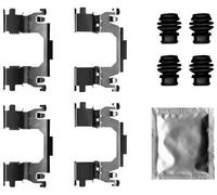 Disc Brake Pad Accessory Kit Front Akebono System Fits Renault TEXTAR 82543800