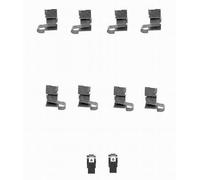 Disc Brake Pad Accessory Kit Front For Suzuki Baleno Jimny Swift TEXTAR 82501600
