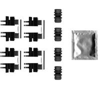Disc Brake Pad Accessory Kit Rear Akebono System Fits Mazda CX-5 TEXTAR 82550800