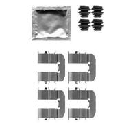 Disc Brake Pad Accessory Kit Rear Bosch System Fits Hyundai i20 TEXTAR 82514100