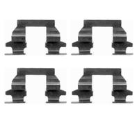 Disc Brake Pad Accessory Kit Rear Fits Infiniti Nissan Renault TEXTAR 82507600