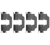 Disc Brake Pad Accessory Kit Rear TRW System Fits Renault TEXTAR 82076200