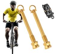 Disc Brake Pad Bolts Titanium Alloy M4 Fixing Bolt Disc Brake Clamp | Riding Accessories, General Threaded Pins for Road Bikes, Mountain Bikes