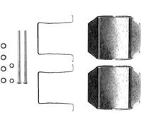 Disc Brake Pad Fitting Kit Rear Citroen System For Citroen CX C5 TEXTAR 82059800