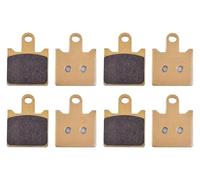Disc Brake Pad For Kawa&saki For ZX6R P7F/P8F 2007-2008 For ZX-6R 599cc 2009-2013 Front Rear Brake Pads Motorcycle Parts(4 Pairs Front)