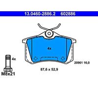 Disc Brake Pad Set ATE Fits AUDI VW SEAT SKODA A4 Avant A6 Allroad 8E0698451E