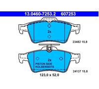 ATE Disc Brake Pad Set 13.0460-7253.2 for Citroën C5 III (RD 5FS 4HL 6FY RFJ XFU 9HZ RHR)
