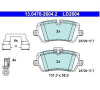 ATE 13.0470-2604.2 Brake pad set