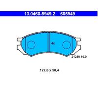 Disc Brake Pad Set ATE Fits NISSAN Primera 41060-72J25