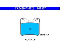 Disc Brake Pad Set ATE Fits PEUGEOT 605 89-99