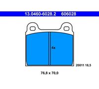 ATE Brake Pads 13.0460-6028.2 - Set for VW Transporter T3 / Mk II Bus Van