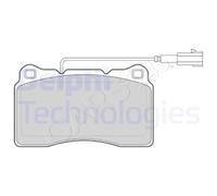 Disc Brake Pad Set DELPHI Fits ALFA ROMEO 159 166 Brera Spider 936 77363545