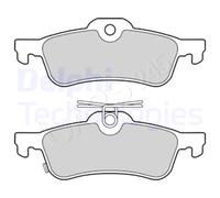 Disc Brake Pad Set DELPHI Fits HONDA Civic IX Tourer VIII Saloon 43022-TV0-E01