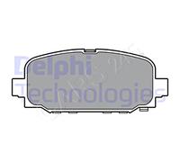 Disc Brake Pad Set DELPHI Fits JEEP Compass K68353597AA
