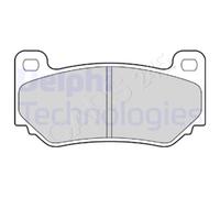 Disc Brake Pad Set DELPHI Fits MG Mg Tf Mgf 01-09 CP760010